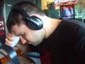 Slomo has a problem with his eyes on The Giant Show.