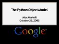 The Python Object Model