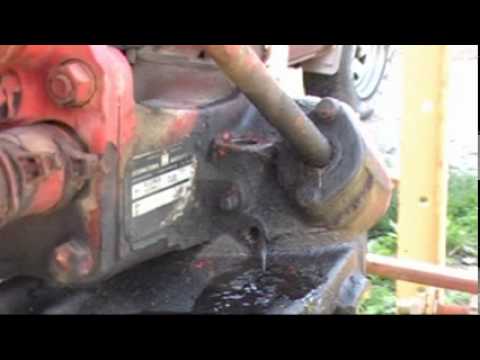 how to check oil on a farmall h