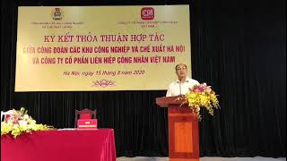 AnViet cooperates with industrial park to develop workers 4.0
