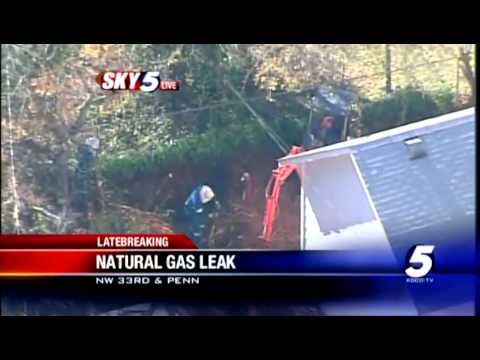 how to repair natural gas leak