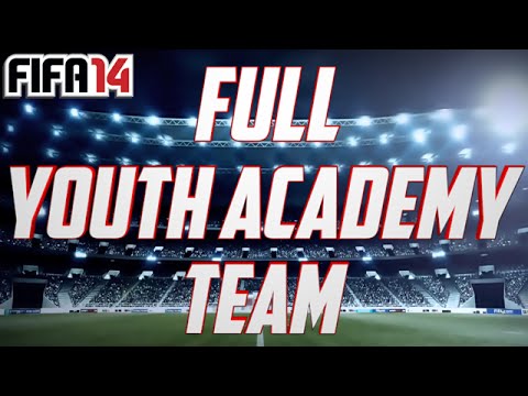 FIFA 14 TUTORIAL - FULL YOUTH ACADEMY TEAM & FINDING RANDOM REGENS
