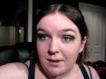 As I say in the video sorry there was so long between videos! Anyways this is just a twist on a smokey eye using purple and green instead of the usual greys, browns, blues or blacks, using some lily lolo shadows I bought. Products used: Urban decay primer potion Lily lolo deep purple eyeshadow Mac carbon/lily lolo witchypoo eyeshadow Lily lolo four leaf clover eyeshadow Mac's blanc type/lily lolo cream soda Barry m dazzle dust possibly number 12/lily lolo angelic Fluid line Lily lolo cherry ...