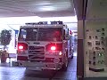 Fire trucks in the mall!