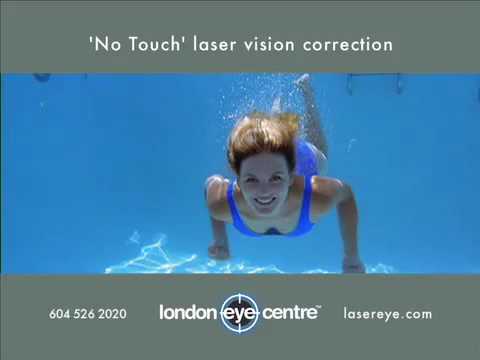‘No Touch’ Laser Vision Correction Swim Video