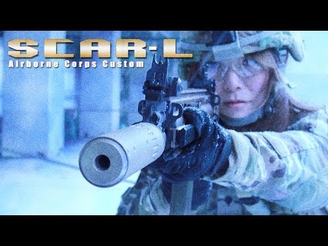 laylax - 新兵として極地に配属されたばかりの彼女に支給された「SCAR-L」は極地ならではのガントラブルを想定し、各パーツの