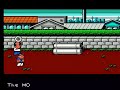 in river city ransom, alex and ryan face off against gangs of students and evil bosses to win their town back and rescue their girlfriends. a glitch is used often in this run when left and right are pressed at the same time, which causes the player to do all sorts of crazy things, and usually lose all of his power. this is done to reduce lag during running segments. the boss battles are fought with style in mind, using a variety of attack methods throughout.