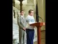 Speaking at Hydrocephalus Awareness Rally Day Hydrocephalus