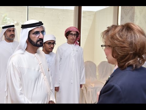 His Highness Sheikh Mohammed bin Rashid Al Maktoum-News-​Mohammed visits Emirates Talent Association
