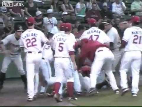 Charleston riverdogs - A brawl broke out behind home plate early in Friday night's game between the Greenville Drive, Boston's affiliate, and the Charleston River Dogs, New York's ...
