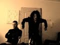 in march of 2008, yells at eels, with special guest rodrigo amado on tenor saxophone, toured northwestern poland under the auspices of promoter zbigniew szwajewski. this video, filmed by dennis, is a chronicle of their passage through gdynia and warsaw. 
dennis gonzalez: trumpet 
rodrigo amado: tenor sax 
aaron gonzalez: bass 
stefan gonzalez: drums