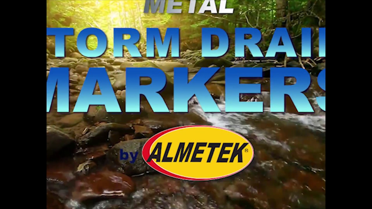 Almetek Storm Drain Markers