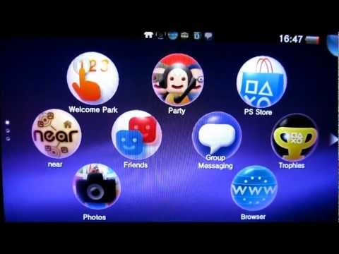 how to put a wallpaper on ps vita
