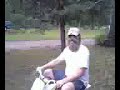 Chewbacca on a dirt bike