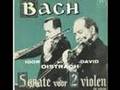 Igor & David Oistrakh Bach sonata BWV 1067 1951 part 1