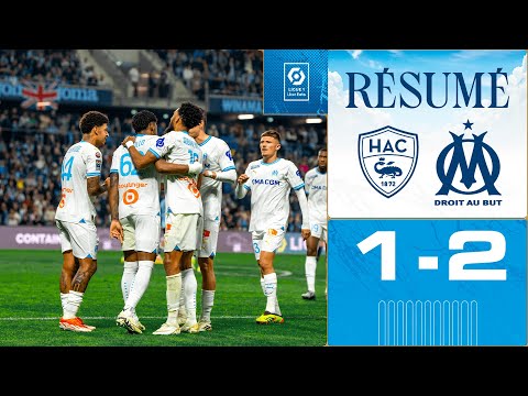HAC Athletic Club Football Association Le Havre 1-2 Olympique De Marseille 