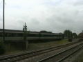 Trains on the Great Western Mainline seen from the carpark at Cholsey Railway Station. We see: Thames Trains classes 165 and 166, Freightliner class 66, First Great Western HST's (Listen to the sound of the Paxman Valenta engines!) and Adalantes Virgin Voyagers and Super Voyagers