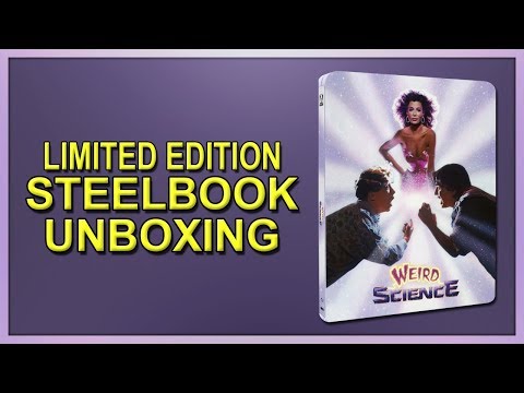 Weird Science Limited Edition Blu-ray SteelBook Unboxing