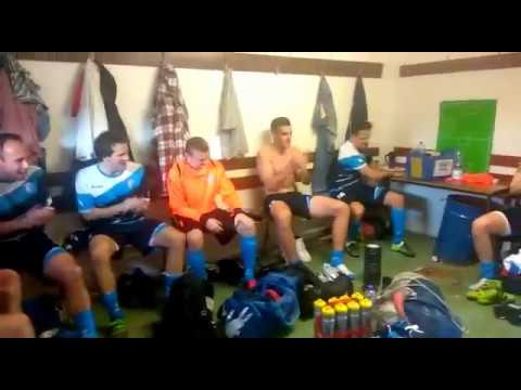 Mui A - oslava vtzstv 1:7 v Dubi.