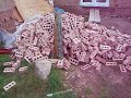 How to quickly unload bricks - the scottish way.