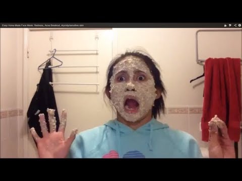 how to do facial at home for acne skin