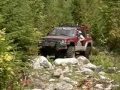 A Jeep XJ and a Jeep TJ wheeling.