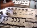 tt303 and tb 303 sequencer test slide and accent