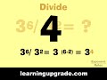 Exponent Rules Math Learning Upgrade