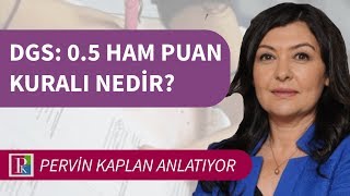 DGS: 05 HAM PUAN KURALI NEDİR?