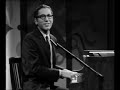 Tom Lehrer - The Masochism Tango - in HQ and with intro