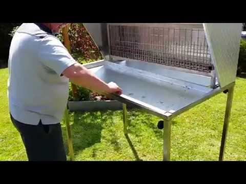 Spanferkel Grill selbst gebaut