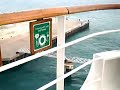From the Disney Wonder bridge