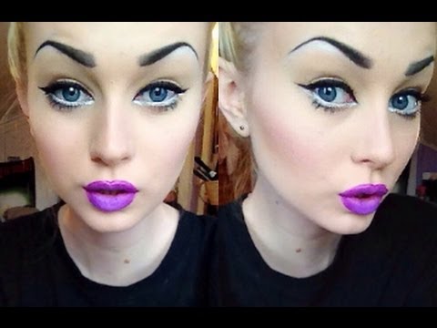 how to do purple ombre lips