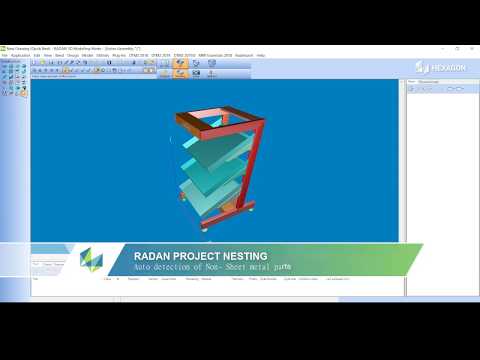 RADAN – Project Nesting ,Hexagon Manufacturing Intelligence