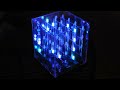 Un cubo de luces LED para relajarte