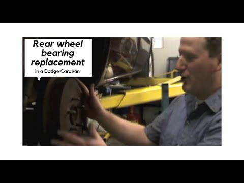 Dodge Caravan Rear Wheel Bearing Replacement