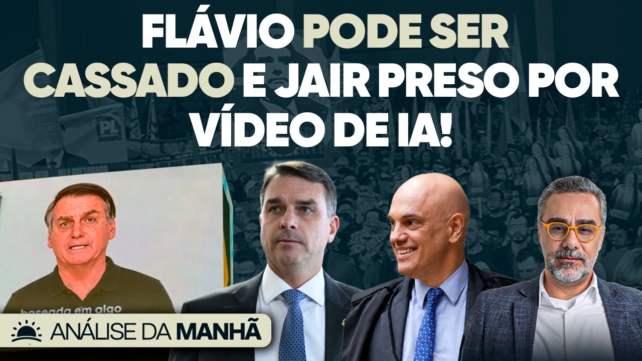🚨 Vídeo de IA Vai Cassar Flávio e Prender Bolsonaro?