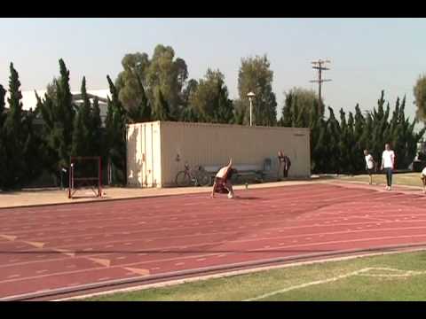 how to do the 30 m sprint test