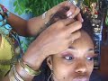 Hair Braiding Techniques : Hair Braiding: 2-Strand Flat Twist 1