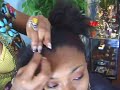 Hair Braiding Techniques : Hair Braiding: 2-Strand Flat Twist