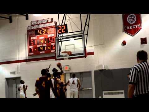 Boys Basketball Bishop Ireton vs. St. Johns 12/21/2012