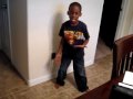 Desmond danc'n to Billy Jean