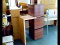Möbel (Nussbaum Esche) aus Design-Lehrgang HWK Chemnitz