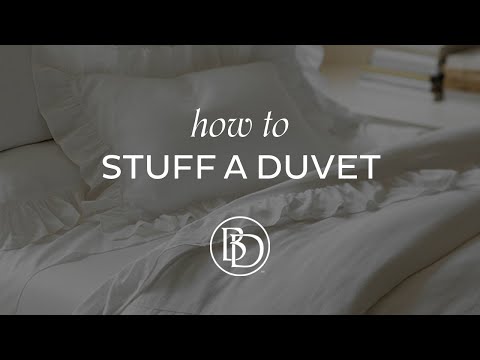 how to fill duvet