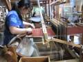 YouTube - Making Kihachijo, rare handwoven pure silk of ...