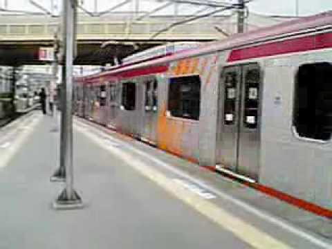 Train in Tokyo,Japan (Tokyu Oimachi Line)