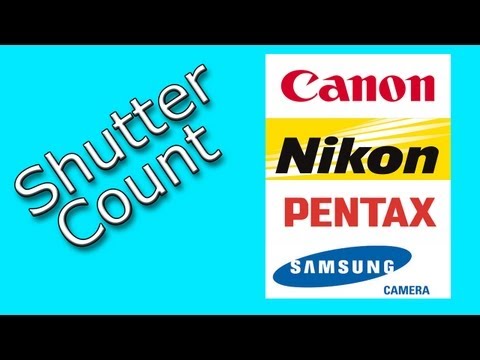 how to count camera shutter