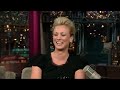 Kaley Cuoco on David Letterman