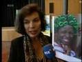 Bianca Jagger besucht das Schillergymnasium in Münster