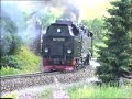 Die Harzquerbahn an der B 242